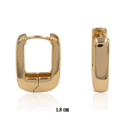 Kolczyki Xuping pozłacane 18k - MF38353